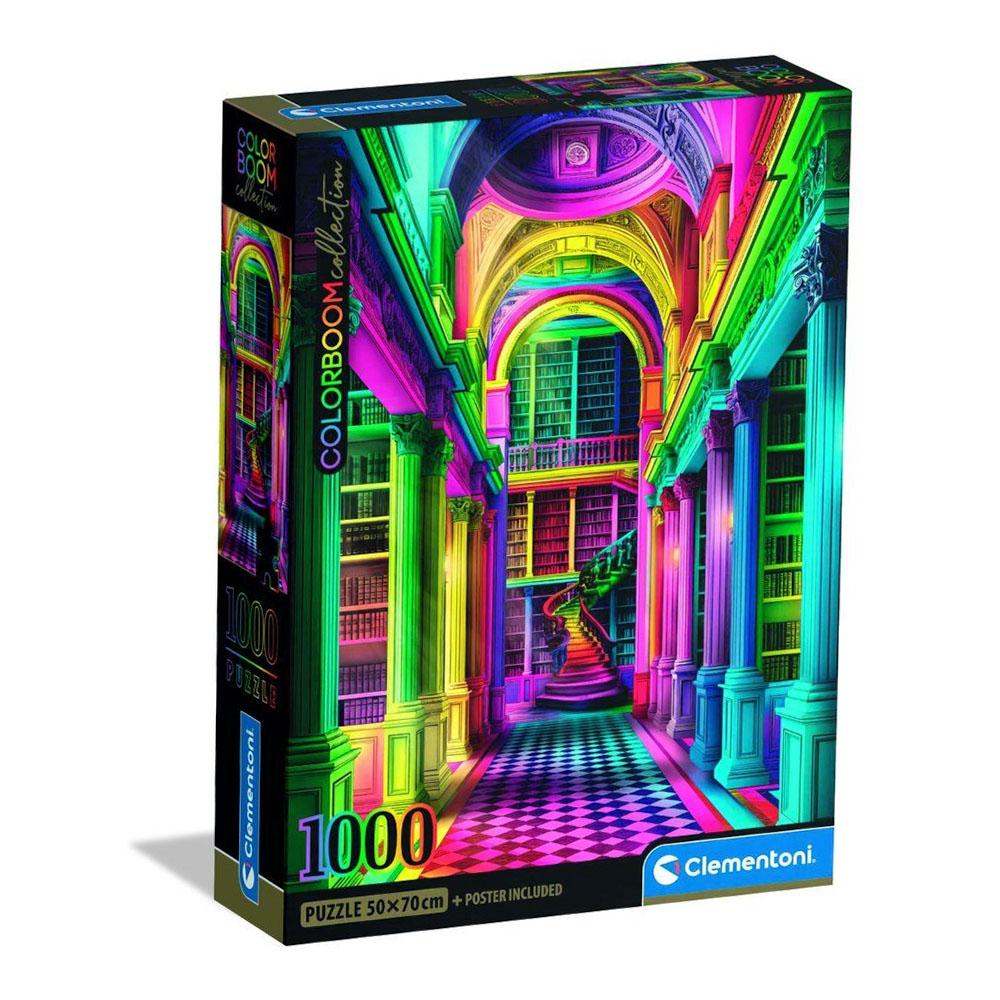 1000-piece puzzle. Compact Colorboom Athenaeum