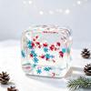 Christmas Maltose Ice Cubes Squeezable Gaint Sensory Stress Ball, Novelty Anxiety Relief Fidget Toy For Adults & Desk