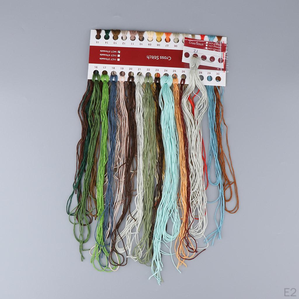 Stitch Stamped Kits -Stitching Pattern for Home Wall Decor, 14CT Pre-Printed Patterns Embroidery