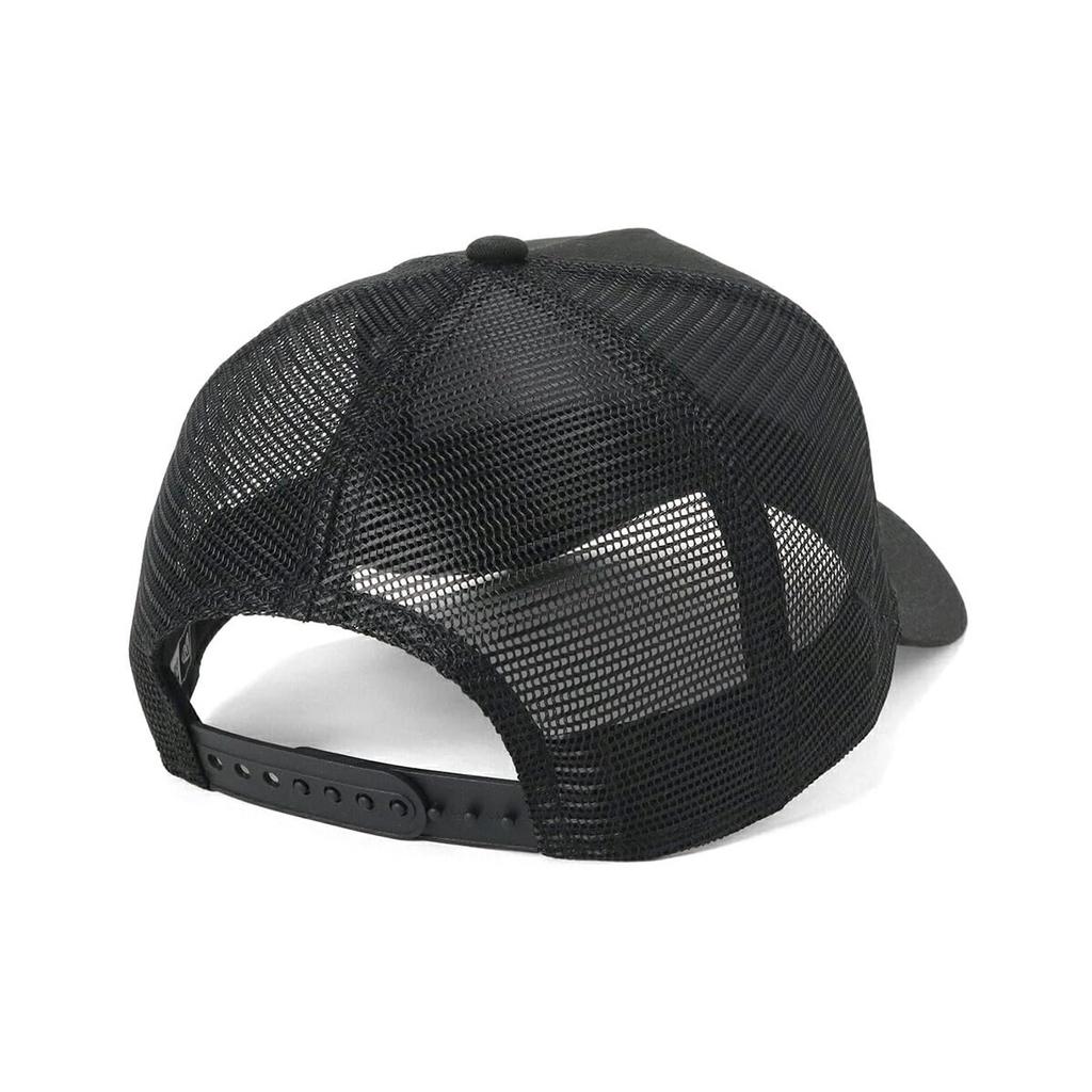 New Era Golf Mesh Cap with Cotton Metal Free Size GF 940AFTR METAL CL LOGO NER36G9364 9FORTYA-Frame Logo, Black, BLK, 14391357,