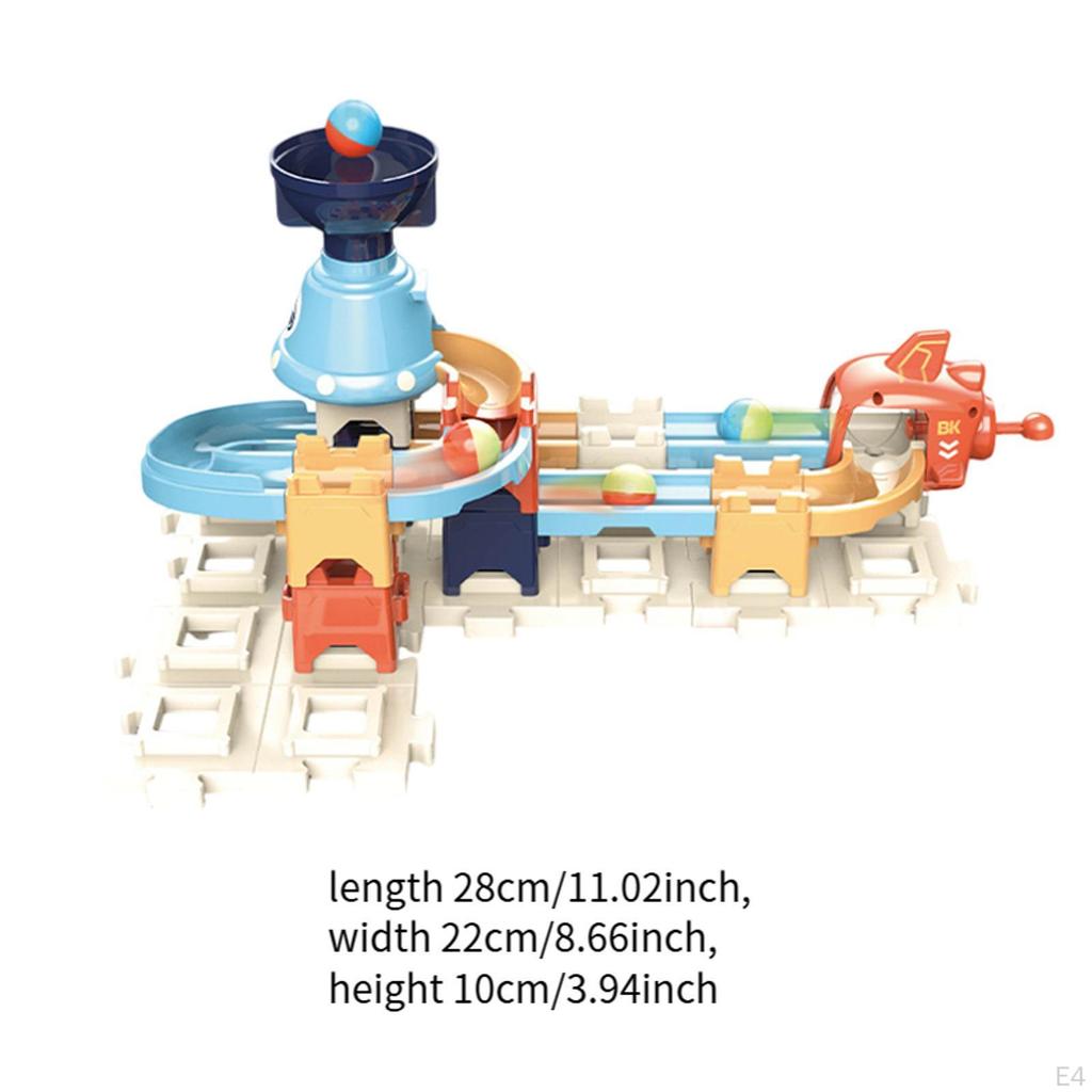 Race Track Building Blocks Set Construction Kit DIY Playset Gift Preschool Toy Educational Stem