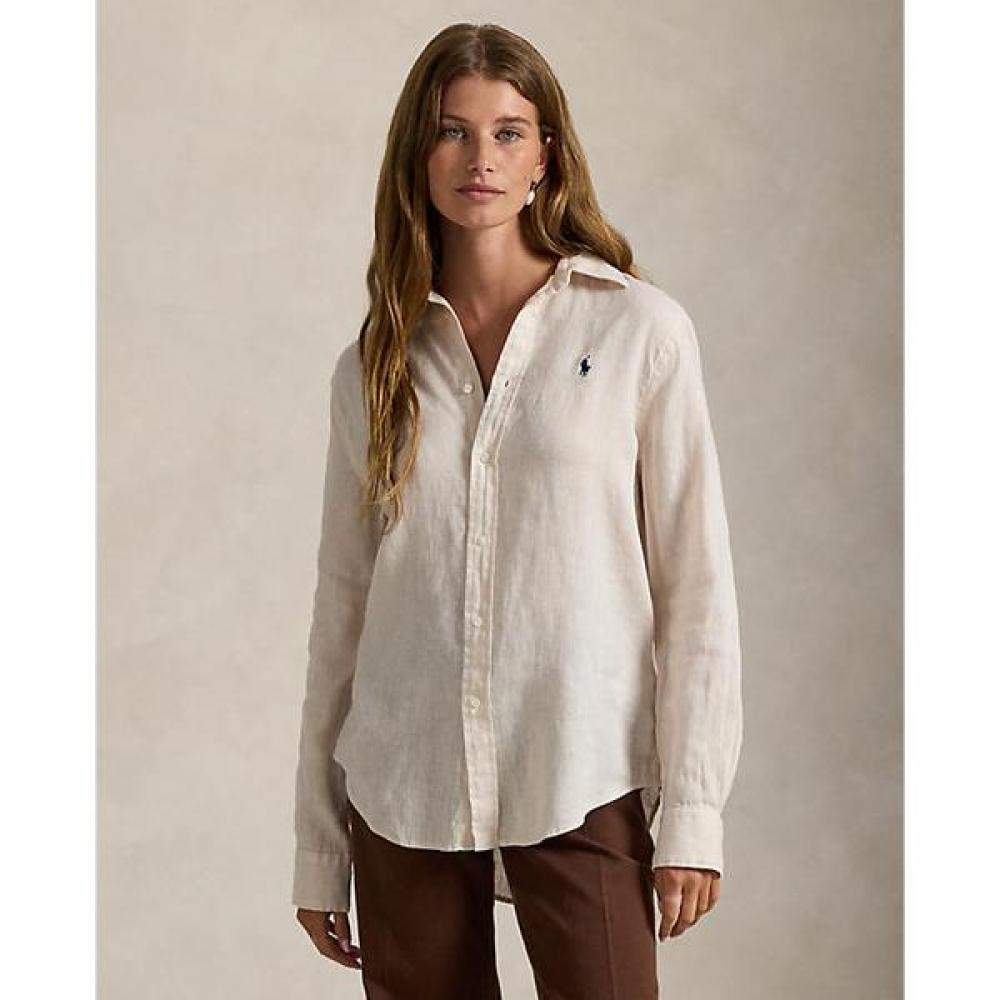 

Polo Ralph Lauren Women S claSSic Fit Linen Shirt wmpoShtndo21053101 XS