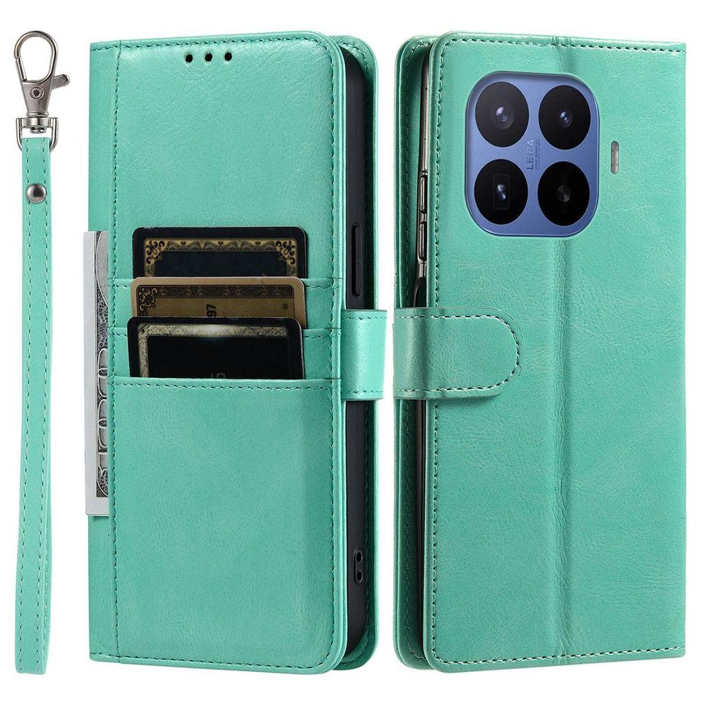 Cover for Xiaomi 17T Pro,17T Retro PU Leather Flip Wallet Phone Case Multi Card Slots