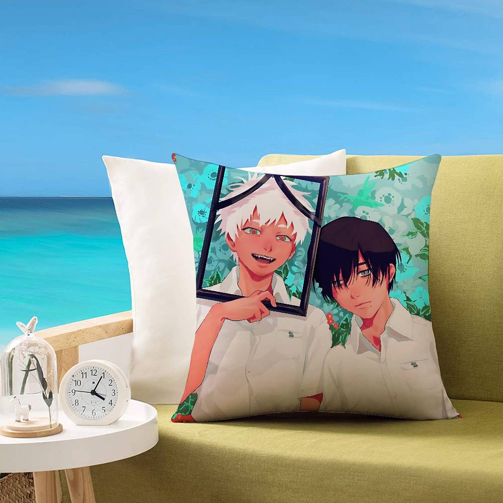 TThe Summer HHikaru Died Customizable Square Pillowcases Stylish And Soft Perfect For Beds Cars And Sofas