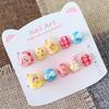 Children's Cartoon Star Nail Art Stickers for Ages 3-12 - Colorful Designs