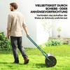 38L Fillable Cylinder Steel Lawn Roller - Dark Green
