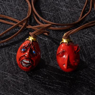 Anime The Egg Of The King Necklace Behelit Griffith Cosplay Props Guts Beheritto Pendant Fashion Jewelry