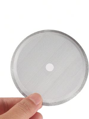 Filtr siatkowy wymienny do prasy francuskiej Leeseph, filtry do prasy francuskiej do kawy, filtr siatkowy ze stali nierdzewnej wielokrotnego użytku