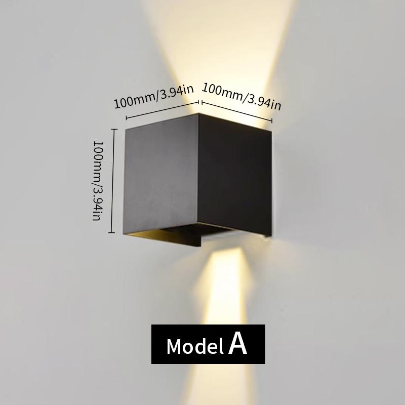 Wall Lamp Light LED 85-265V 6W 12W Cold White Warm White Suitable For Indoor Outdoor Garden Convenient Decoration Easy Install