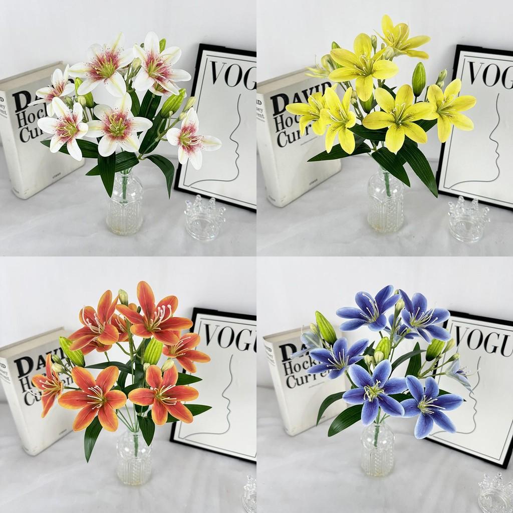 Lily Lifelike Blossom Arrangements For Wedding Venue Decor And Photography Props