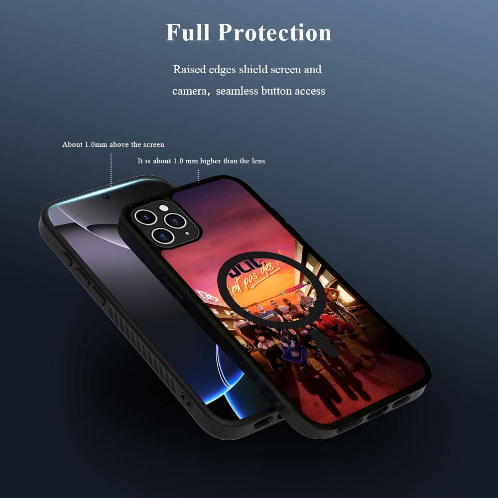 H-Hots Juls Rapper Logo For iPhone 17 Air 16 E 15 14 13 12 11 Pro Max Plus PC Shock TPU Cover For Magsafe Phone Cover iPhone 16 pro