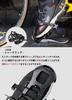 GORIX Flat Pedals with Toe Clip Set and Strap - Bicycle Pedals with Integrated Toe Clips and Fixing Strap - Suitable for Cross Bikes, Spin Bikes, and