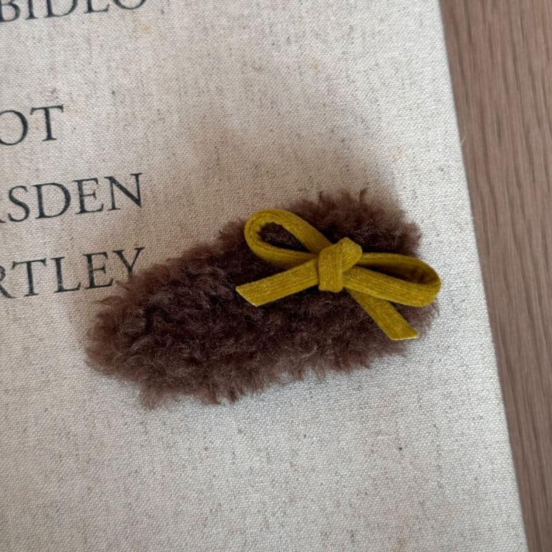 Fermaglio per capelli con fiocco stile dolce, Fermaglio per frangia, Fermaglio per capelli sciolti, Fermaglio laterale