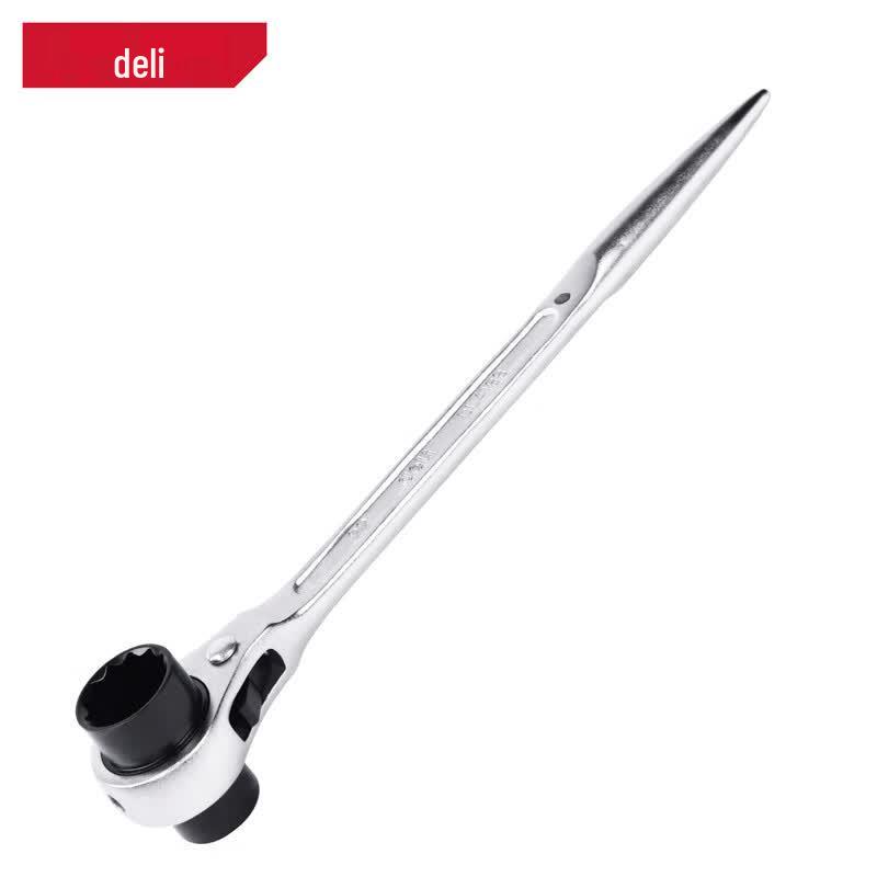 Deli Pointed Tail Ratchet Wrench 12 inch