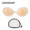 Silicone Women's Push-up Nipple Covers - Invisible Strapless Bra for Small Breasts