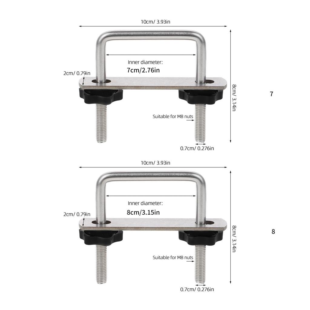 Weatherproof Car Roof Rack Metal Clamping Bracket Rack Non Slip Design for Long Distance Travel Preventing Load Slippage