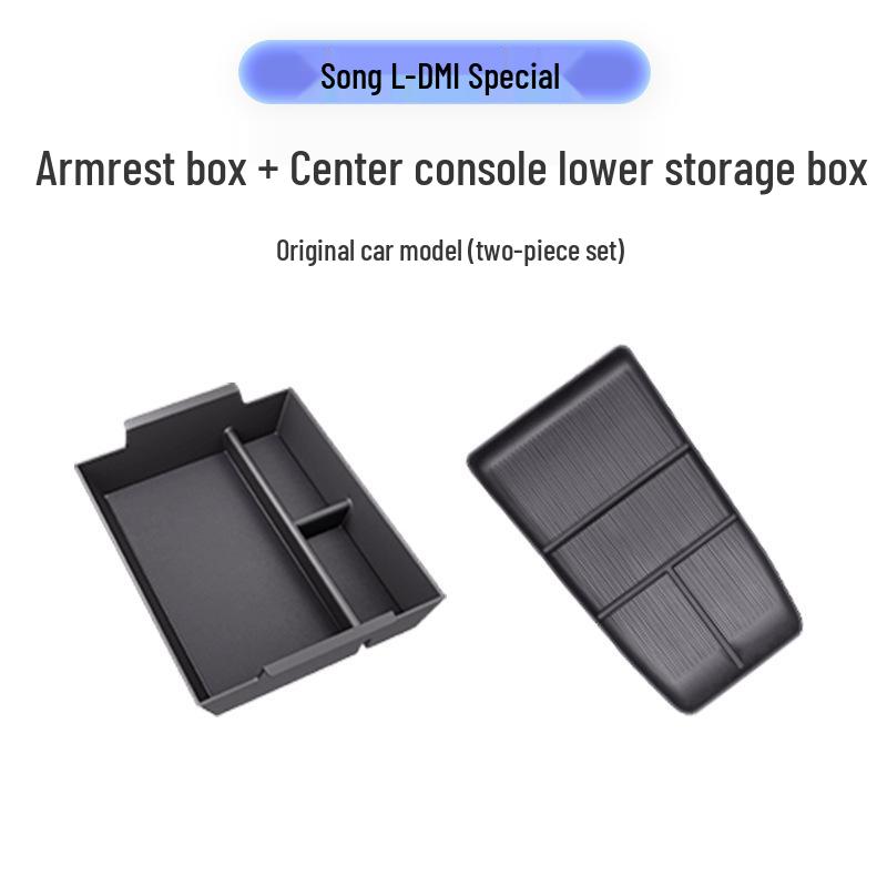 Compatible with 26 Song L DMI Models: Center Console Armrest Storage Box & Decor