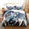 Yu Gi Oh 3D Bedding Set Duvet Cover With Pillowcase Twin Full Queen King Size Soft Comfortable Bed Linen