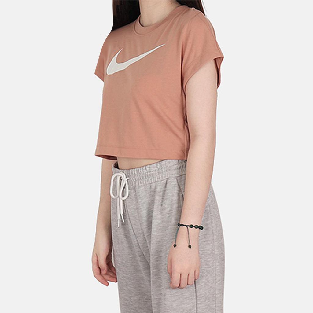 Nike T Shirts Women's Pink Crew Neck Moderate Other CN7101-605