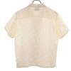 KIRIN PEGGY GOU Made In Italy Logo Overall Pattern Short Sleeve Open Color Shirt Men's Used
