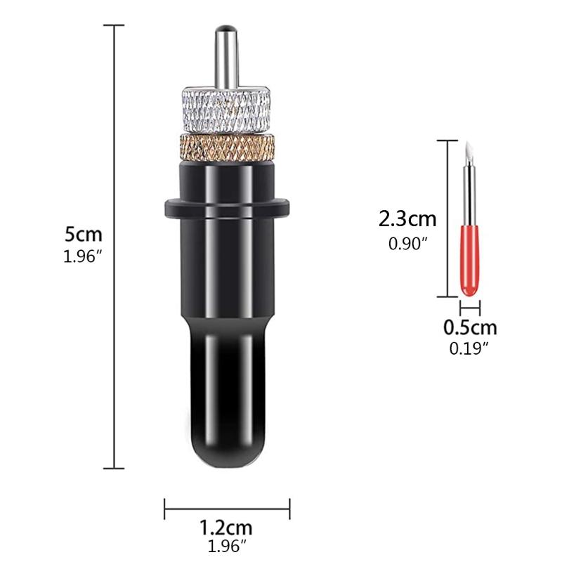 30/45/ 60 Degree Vinyl Cutter Plotter Blades + Blade Holder For Graphtec CB09 Practical Tungsten Steel Milling Cutter