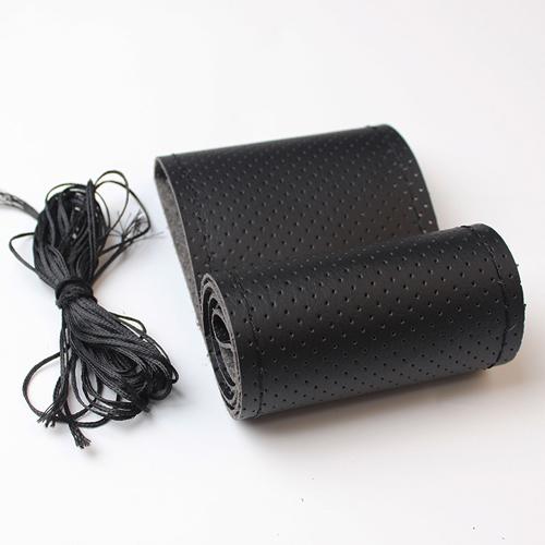 38cm/15inch Non-slip Car Steering Wheel Cover Soft Artificial Leather Braid On the Steering Wheel Cover Car Interior Accessories
