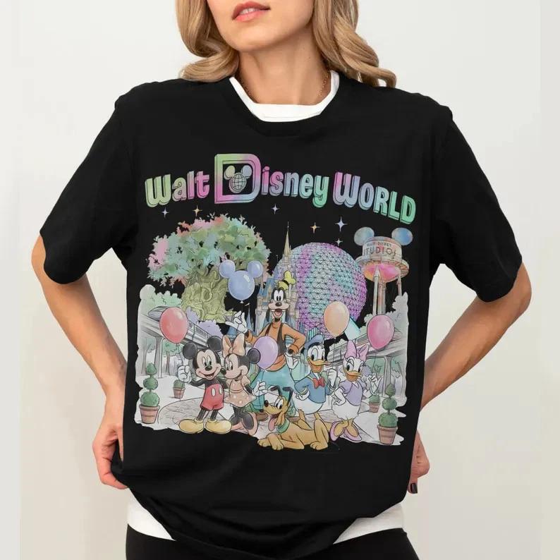 Dissney Mickey World Snack T Shirt Unisex 9 S