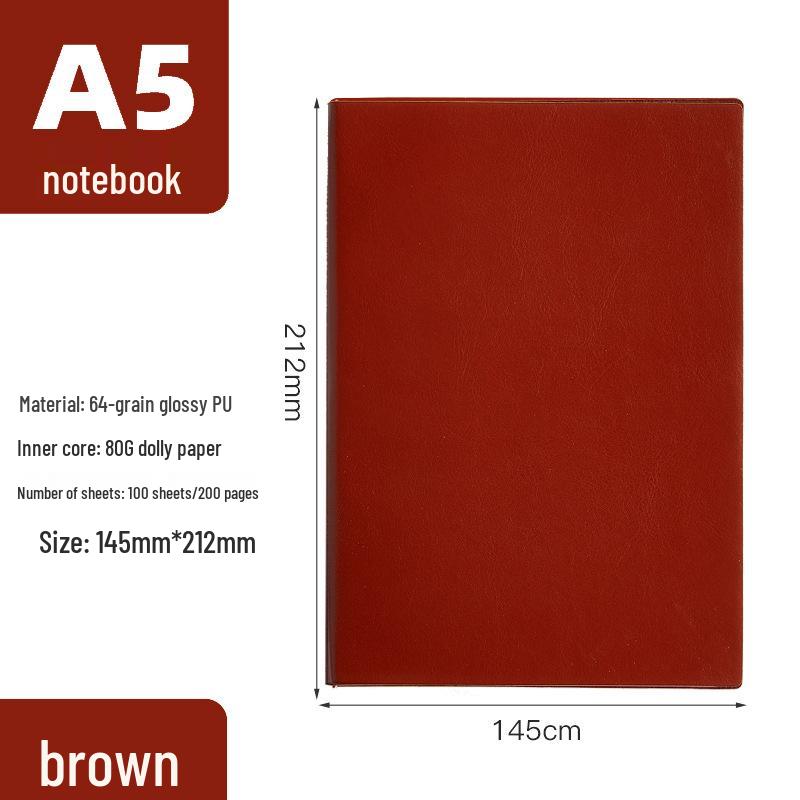 Personalisiertes Business Büro Softcover Notizbuch - A5/B5 Tagebuch Geschenk