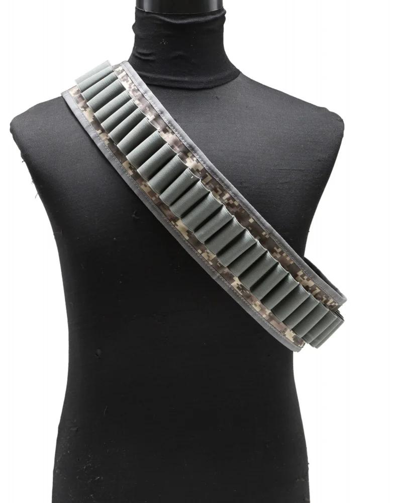 30 Round Shell Holder Belt Training Hunting Accessories Outdoor Sports 12 Gauge 12GA Ammo Bandolier Cartridge Waist Belts
