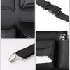 Obbarde Car Seat Back Organizer Storage Bag Compatible with Mercedes BMW Leather Waterproof Kick Mat