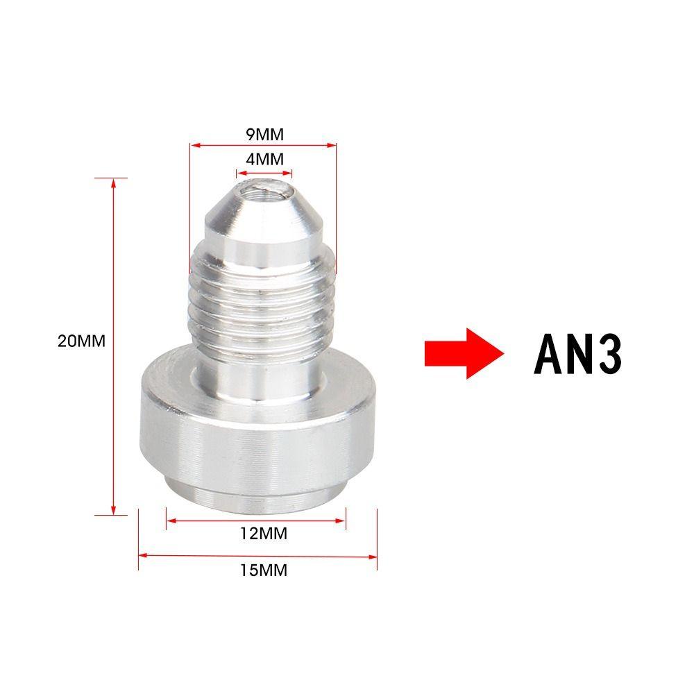 External Thread Straight Male Weld Fitting Adapter AN4-AN20 Weld On Fittting Bung Nut  Car
