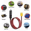Neuestes Ladekabel für Feuerzeug XT90 Buchse zu Auto Zigarettenanzünder Stecker für Solar-Generator Power Station 14AWG 12V