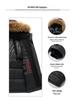 Unisex Mid-Length Thickened Goose Down Ski Parka
