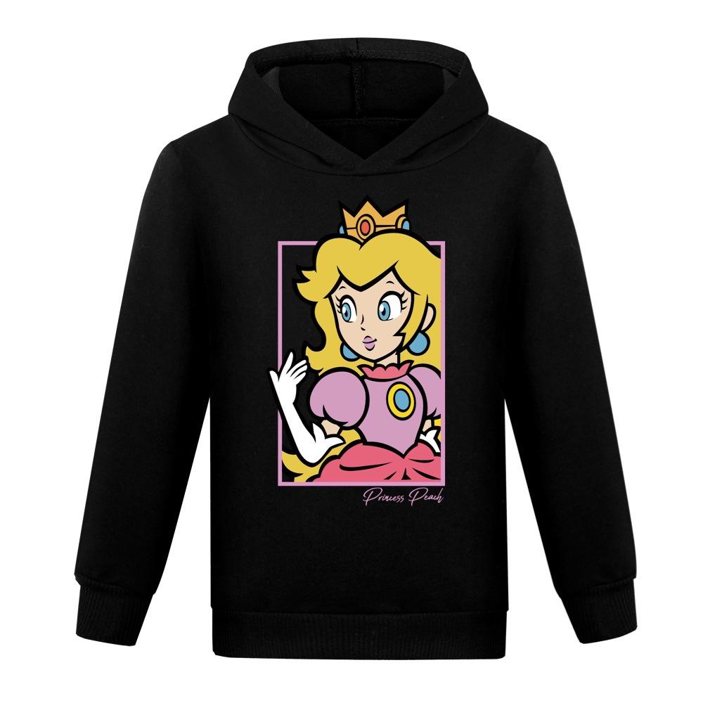 Girls Cute Print Comfortable Versatile Hooded Sweater Casual Versatile Hoodies Sweatshirts Girls