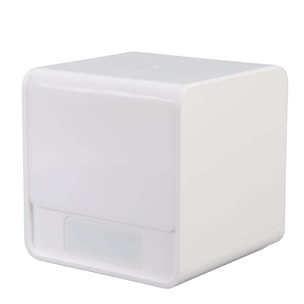 LED Cube Night Light 3 Color Temperatures Stepless Dimmable USB Rechargeable LED Cube Bedside Lamp