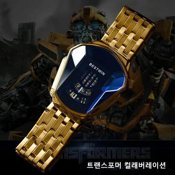 Trendy Herren-Armbanduhr aus Stahl, koreanische beliebte Uhren