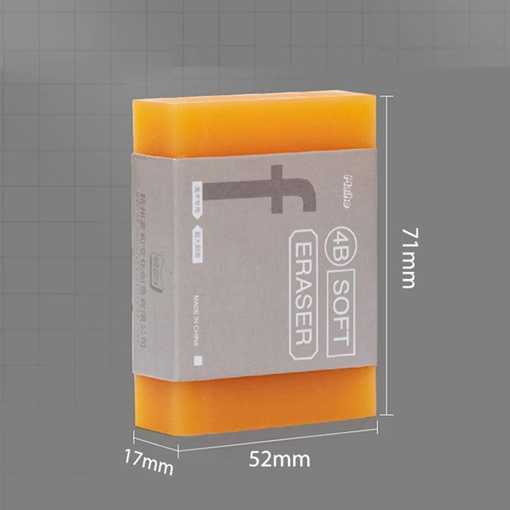 No Smudge Extra Large Eraser B 2B 3B 4B 4B Sketch Eraser Soap Rubber Eraser  Kids Student