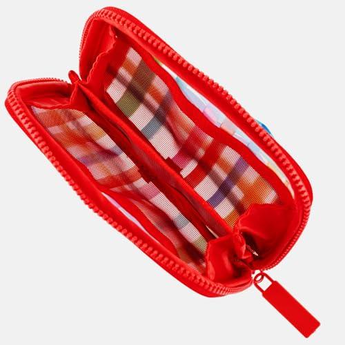 Hobonichi Drawer Pouch Pocket Transparent Check