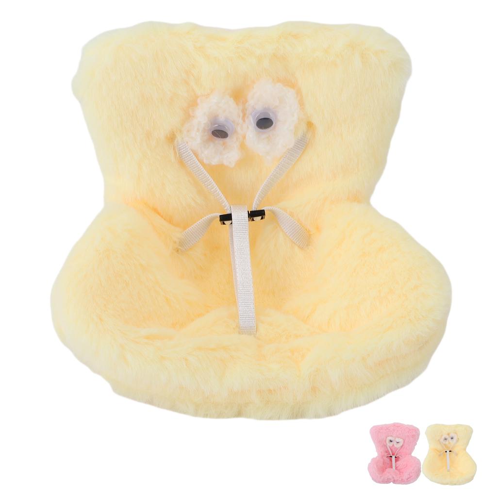 Doll Car Seat for Car Air Vent Cute Functional Soft Furry Safety Car Seat Ornament Decoration Displa