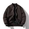 Baseball Jacket Men Women Couples Embroidered Pilot Coat Casual Trendy Outerwear