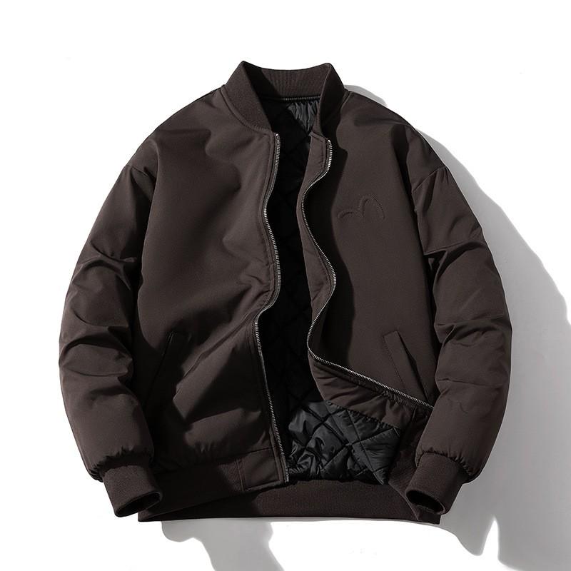 Baseball Jacket Men Women Couples Embroidered Pilot Coat Casual Trendy Outerwear