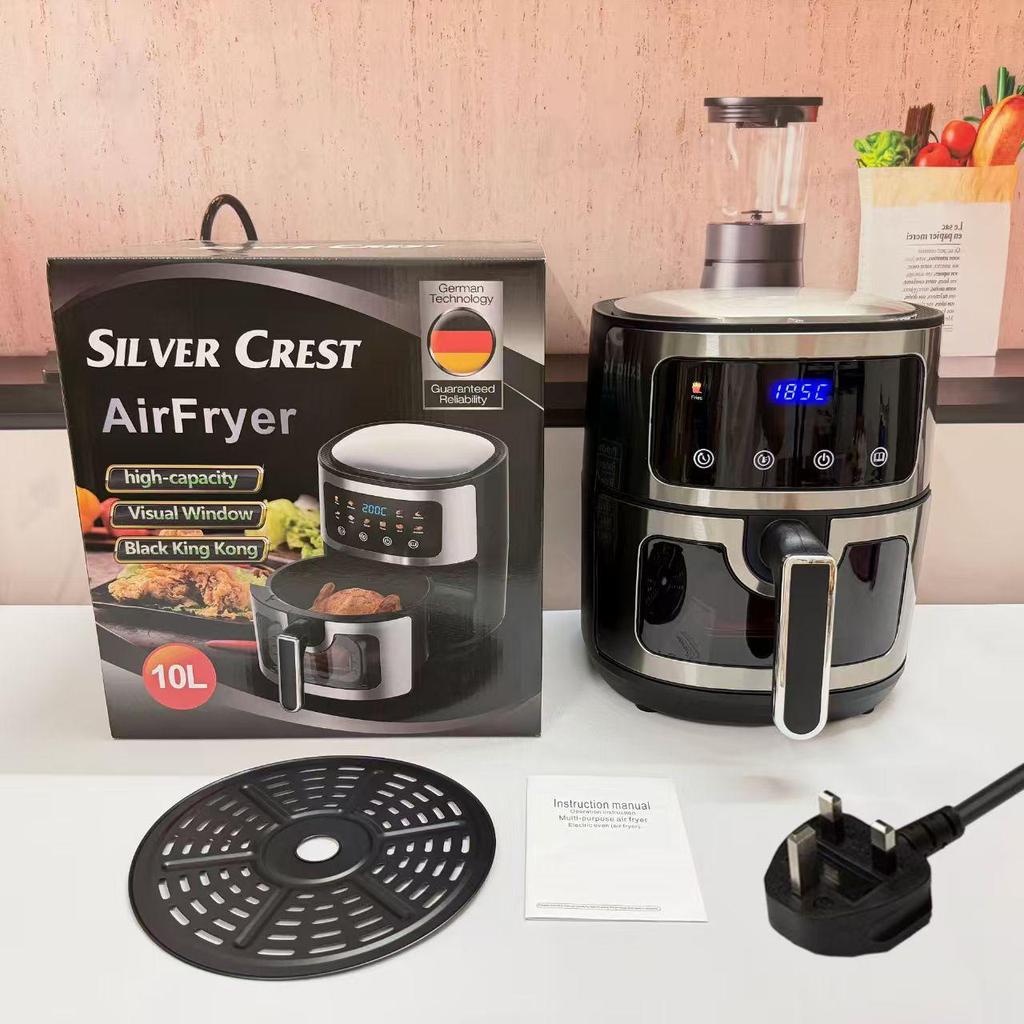 6L Multifunktionaler Smart Air Fryer mit Touchscreen & Großem Fassungsvermögen