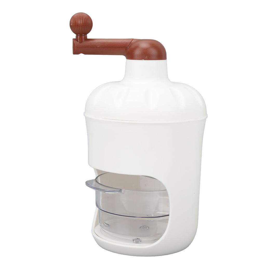 Hand Crank Ice Crusher Manual Shaved Ice Maker Machine Ice Shaver Snow Cone Machine