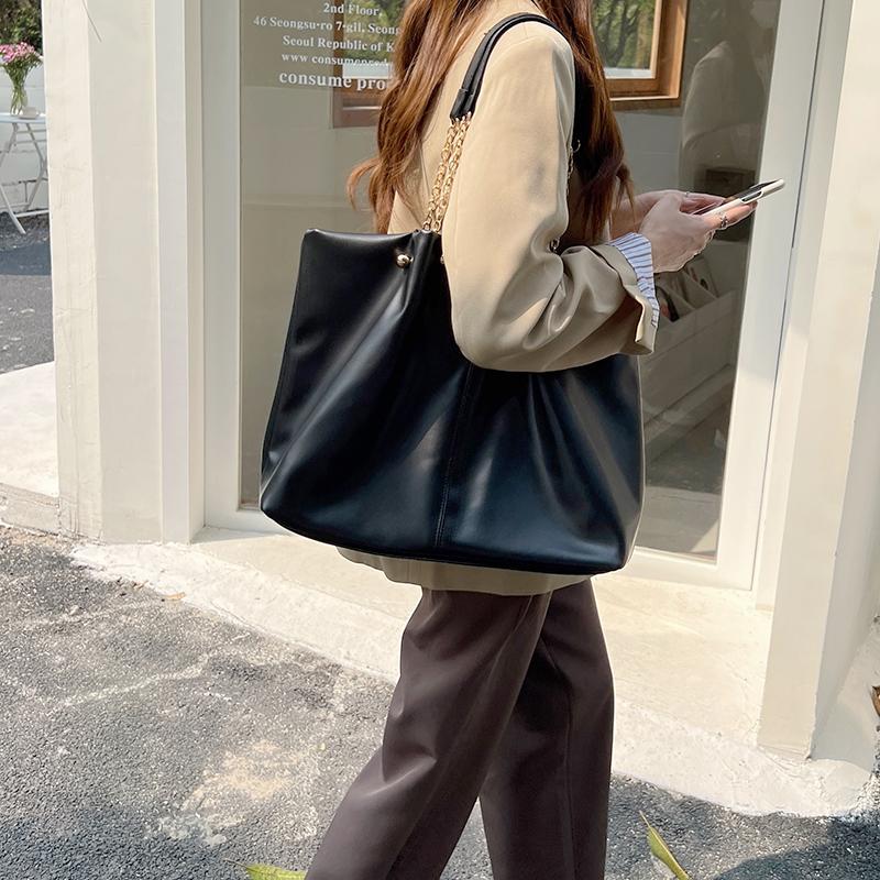 Fashion Premium Tote Bag Women S Pu Tote Shoulder Large Shopping Bag Large Capacity Ladies Purse Pouch Girls Studenthandbags