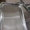 MOSUO Stainless Steel Steamer Cart Tray