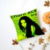 Singer Pop C-Charli X-Xcx Cushion Cover Washable Linen Pillowcase Soft For Daily Sofa Bed Home Room Decor