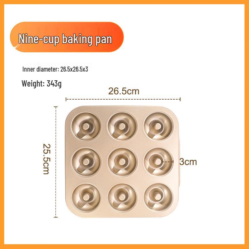 ZISIZ Non-stick Donut Baking Pan