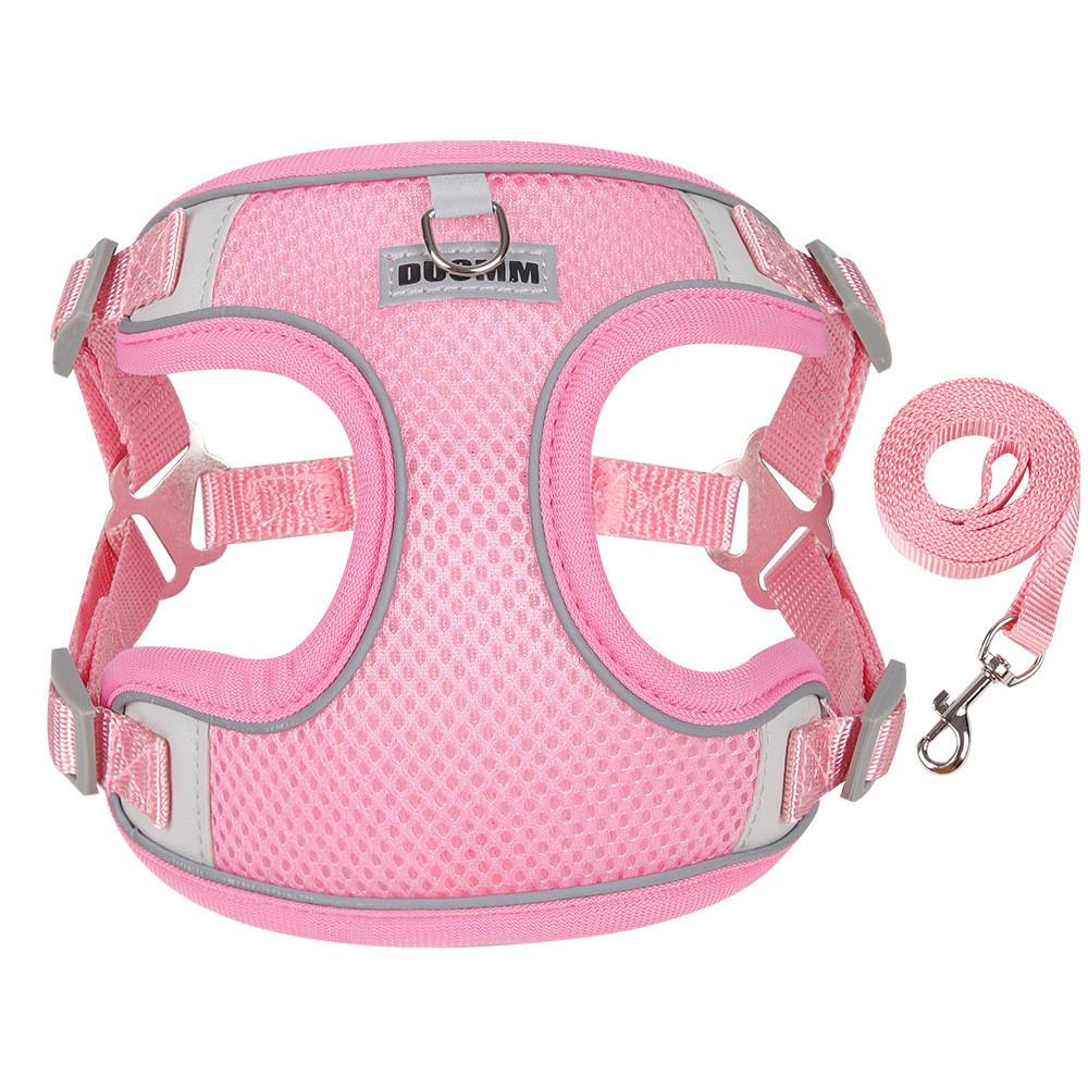 Pet Mesh Chest Harness With Quickdry Material For Small Medium Large Dogs