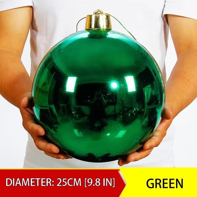 1 pz 150mm-250mm Pallina Decorazione Natalizia Ornamenti Albero di Natale Appendi Pallina Lucida per Casa Bar Festa Matrimonio Decorazione Xmas