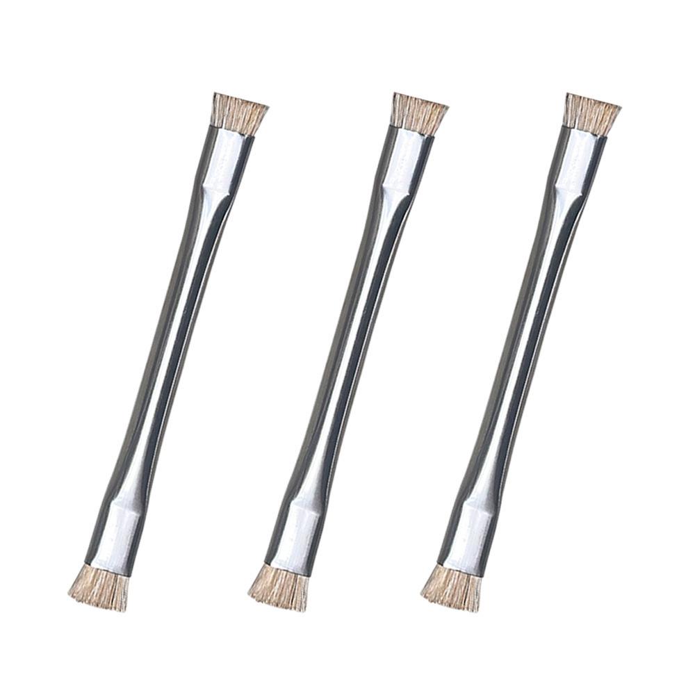 Dual-Headed Hard Bristle Brush for Mobile Phone Motherboard Repair and Solder Cleaning